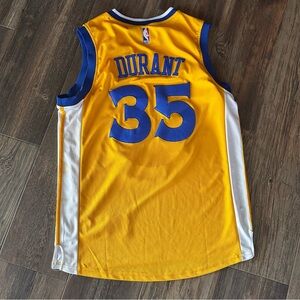 Kevin Durant #35 Golden State Warriors adidas basketball jersey men's medium